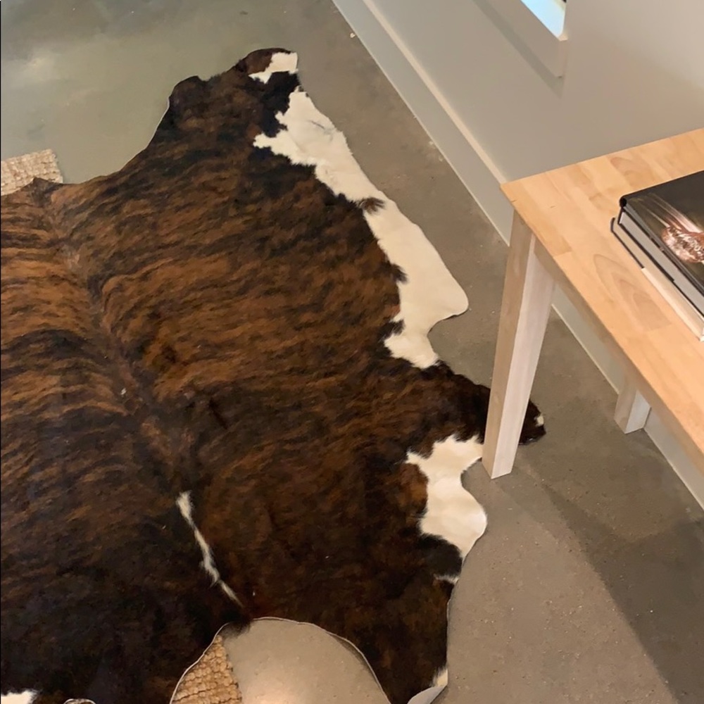 Cow hide rug